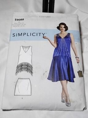 Simplicity Misses' Flapper Costume Pattern S9088